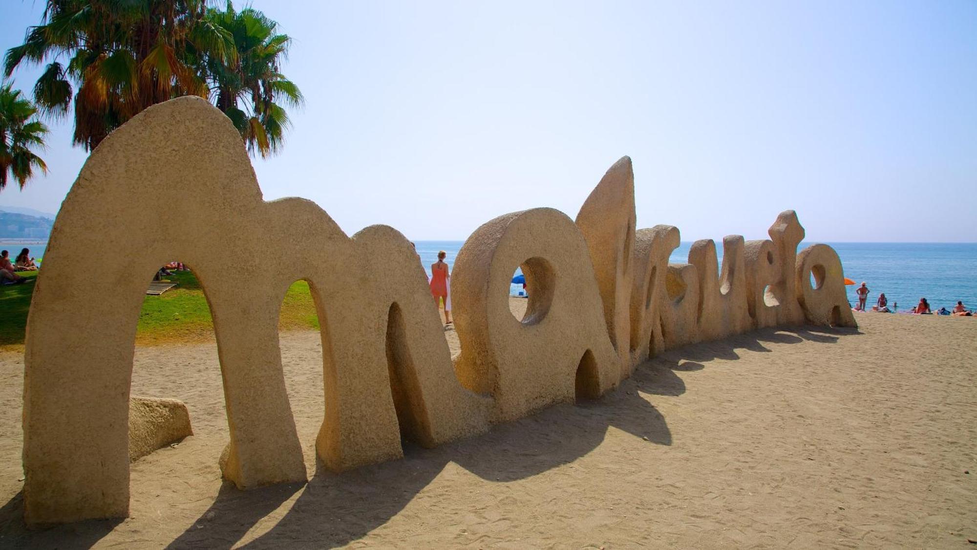 Estudio En Playa La Malagueta Málaga Exteriör bild